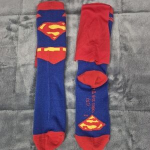 Superhero Blue and Red Women's Socks